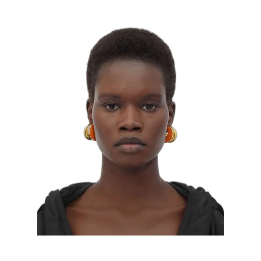 H Beam Large Earrings