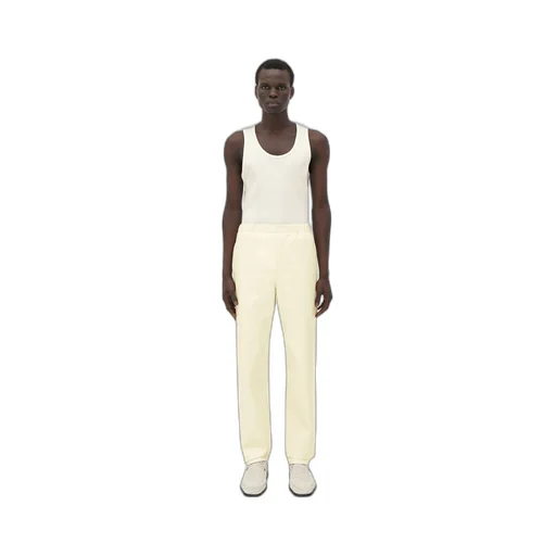 Shiny Leather Elasticated Trousers
