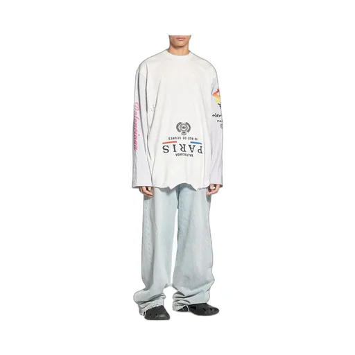 Upside Down Long Sleeve T-Shirt