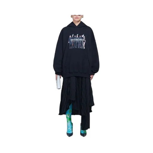 Portrait Band Hoodie