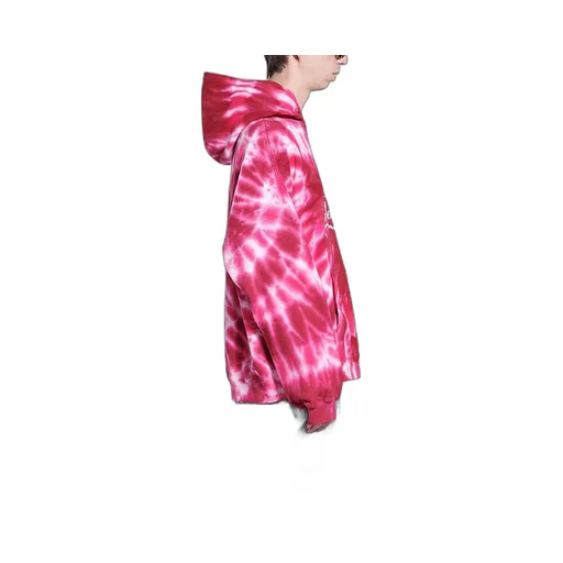 Valentines Day Tie-Dye Hoodie Wide Fit