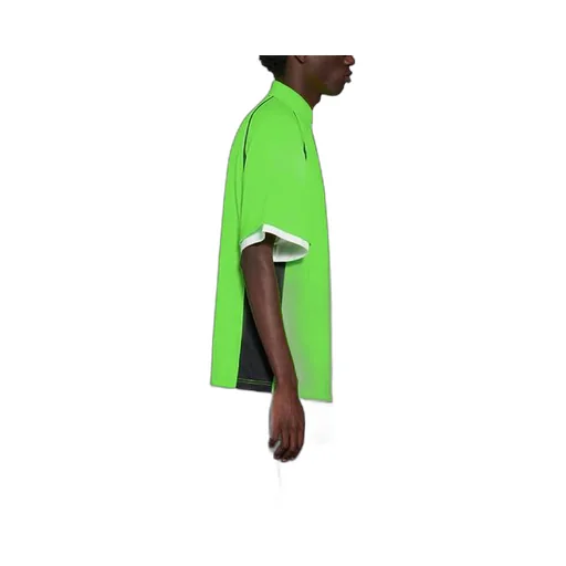 Unisex Embroidery Polo Shirt Green