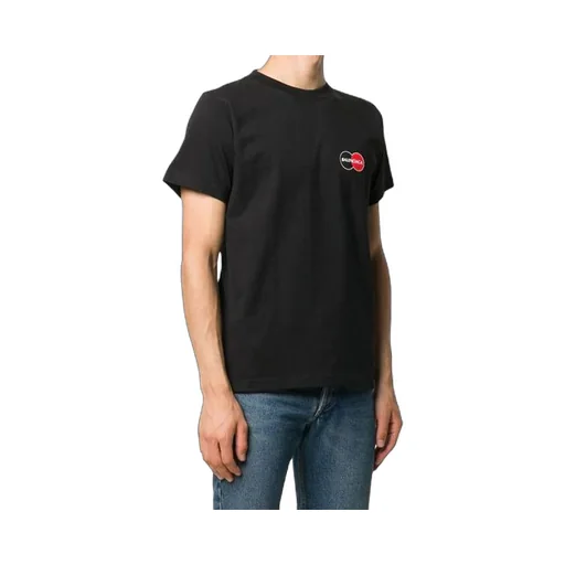 Chest Logo Printing Round Neck T-Shirt