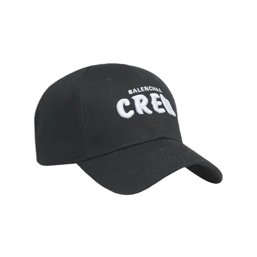 Embroidered Crew Logo Baseball Cap