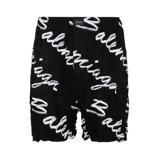 Scribble Logo Bermuda Shorts