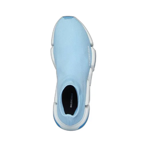 Speed 2.0 Clear Sole Recycled Knit Sneaker Indigo