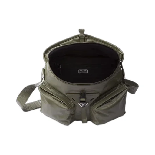 Leather shoulder bag