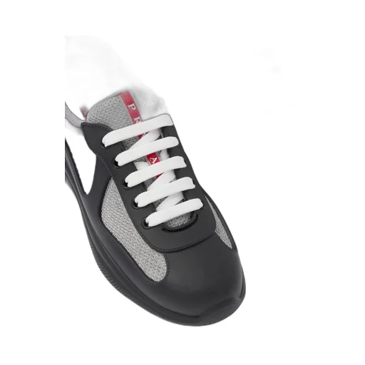 Prada America's Cup Soft rubber and bike fabric sneakers