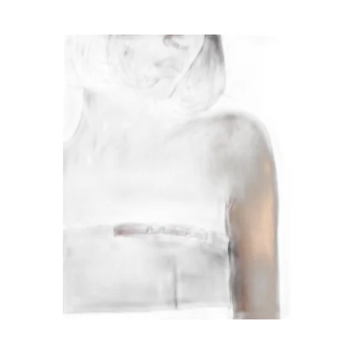 Stretch jersey swimsuit top