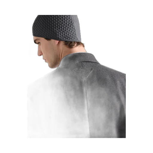 Double-breasted wool jacket