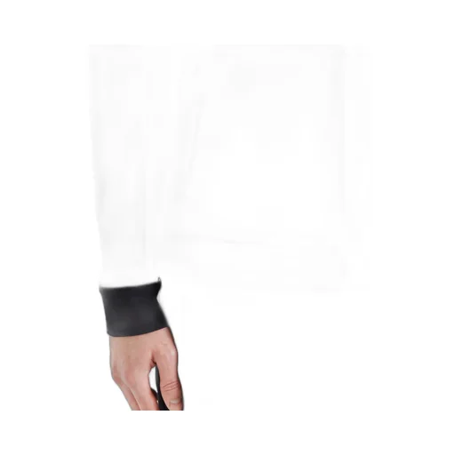 Recycled double jersey zip-up sweatshirt