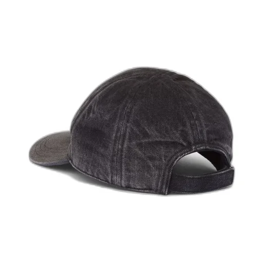 Denim baseball cap