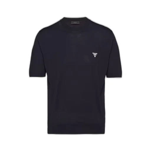 Superfine wool crew-neck sweater