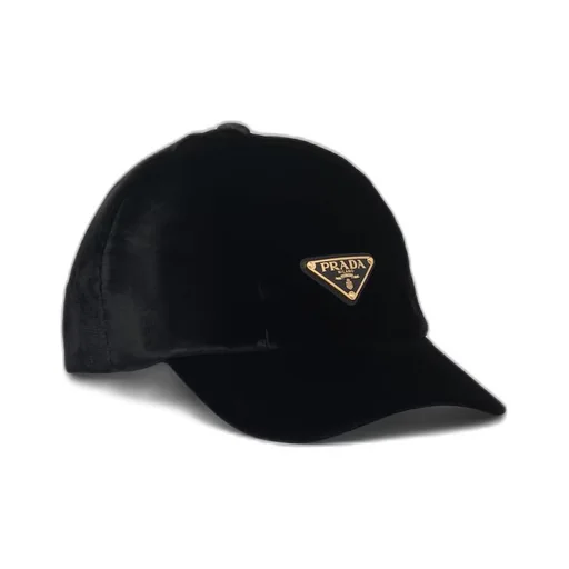 Velvet baseball cap