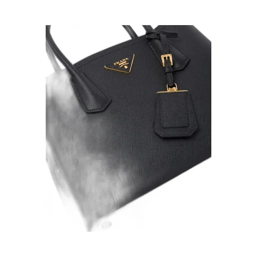 Small Saffiano Leather Double Prada Bag