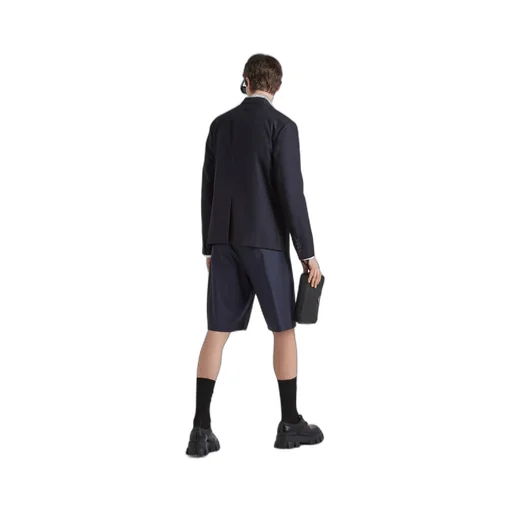 Single-breasted cotton jacket
