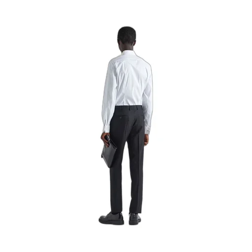 Stretch cotton shirt
