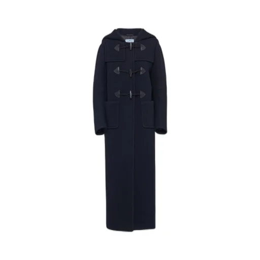 Single-breasted velour cloth coat