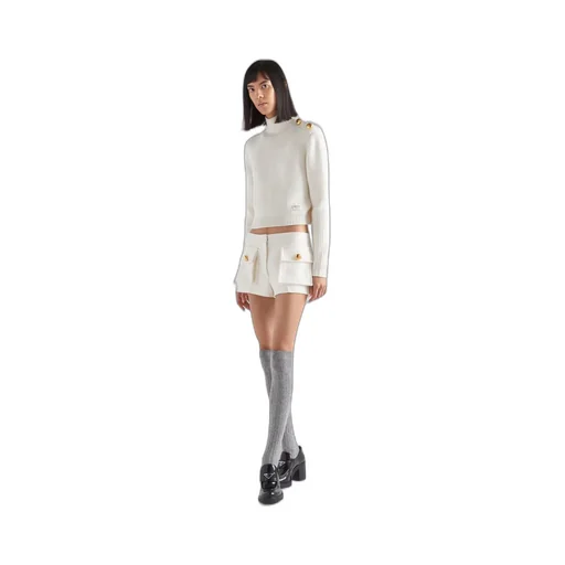 Wool turtleneck sweater