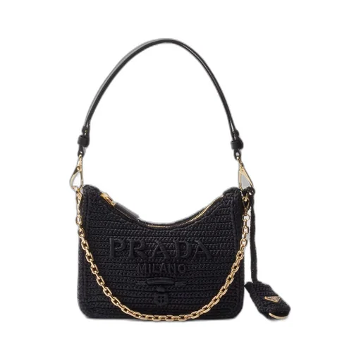 Prada Re-edition crochet mini-bag