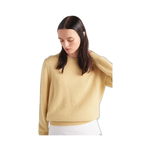 Wool and cashmere crew-neck sweater