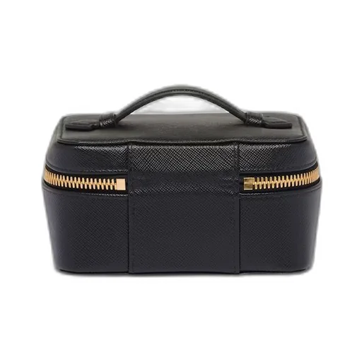Saffiano leather beauty case