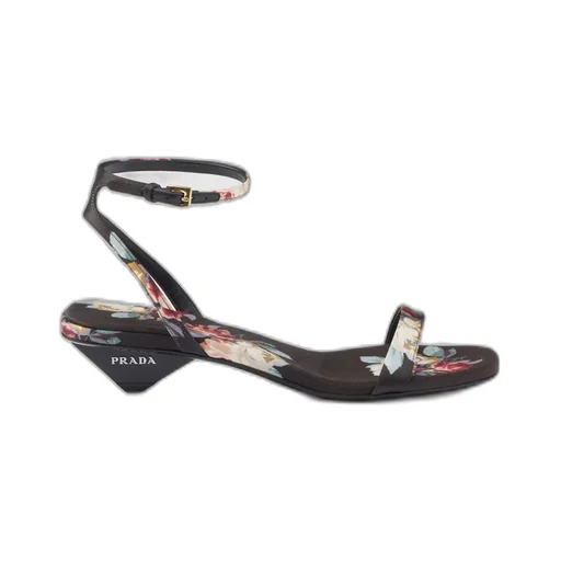 Satin sandals