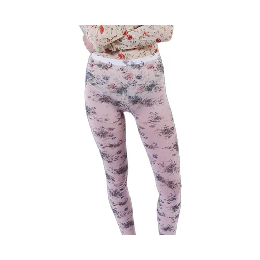 Printed nylon tights