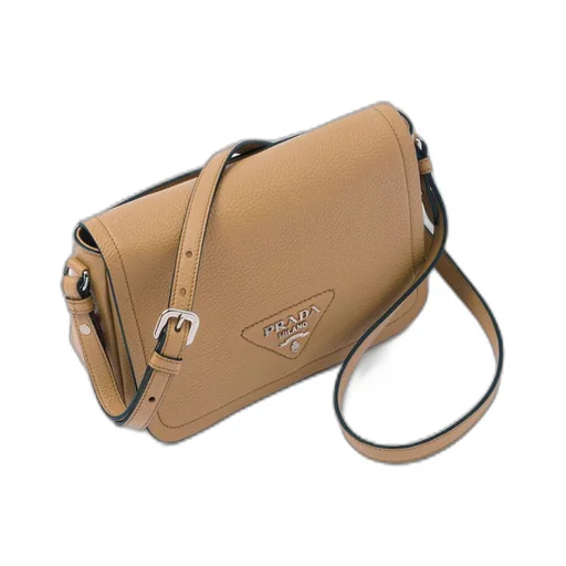 Leather shoulder bag
