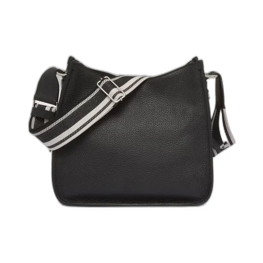 Leather hobo bag
