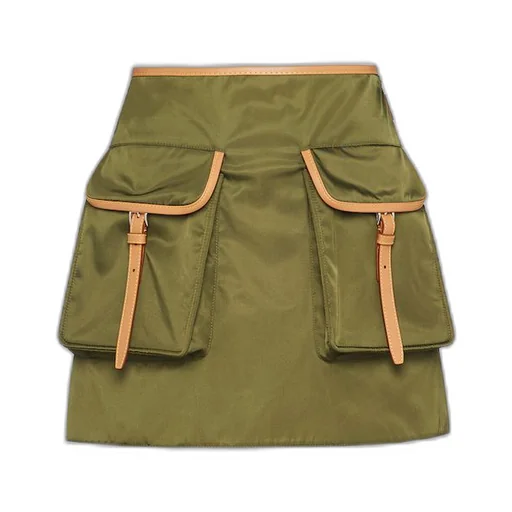 Re-Nylon miniskirt
