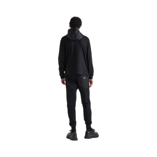Technical cotton and Re-Nylon pants