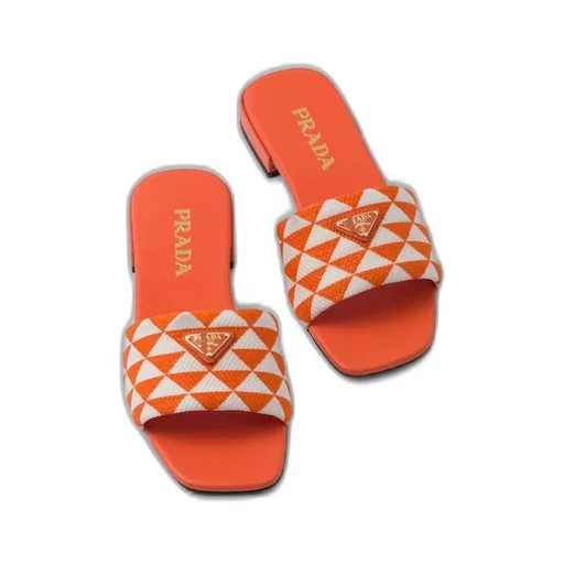 Embroidered fabric slides