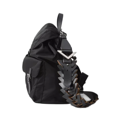 Leather shoulder strap