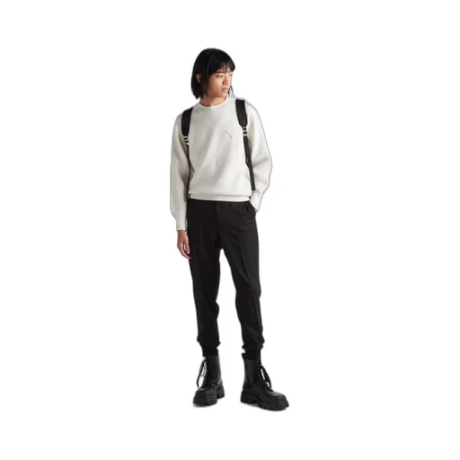 Cashmere crew-neck sweater