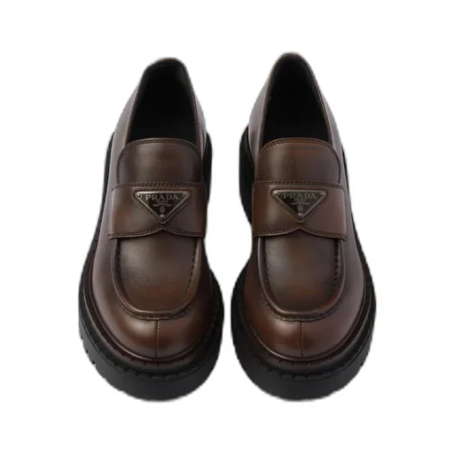 Leather loafers