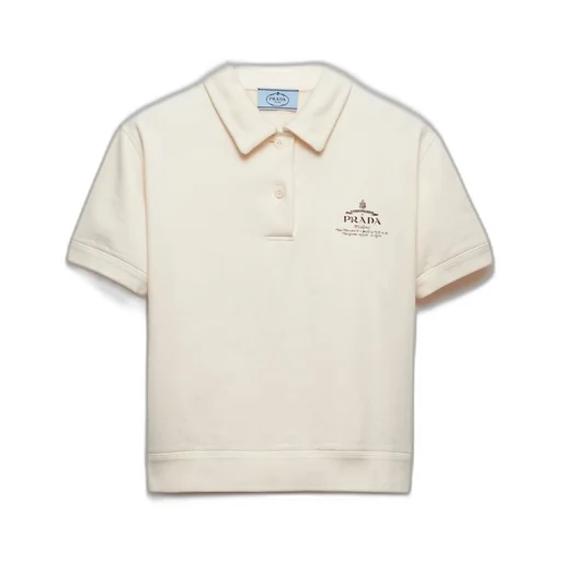 Fleece polo shirt