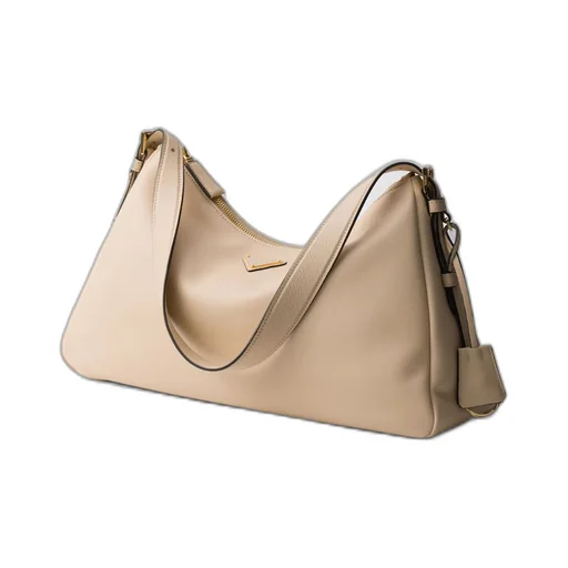 Prada Aimée large leather shoulder bag