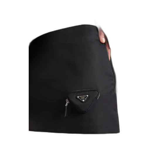 Re-Nylon miniskirt