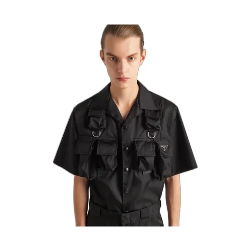 Short-sleeved Re-Nylon shirt