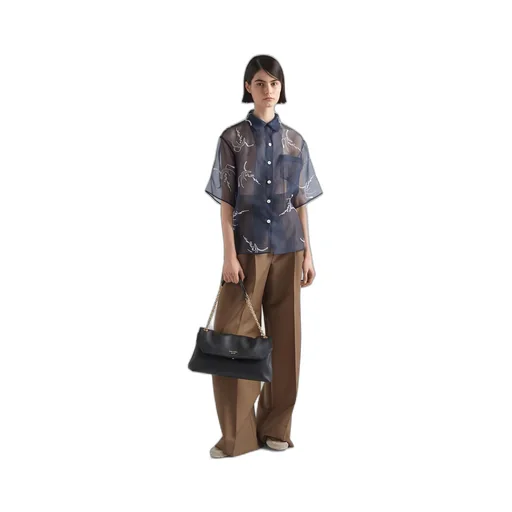 Medium leather shoulder bag