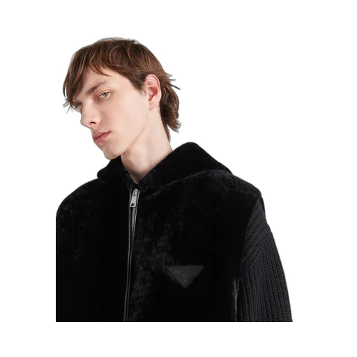 Shearling vest