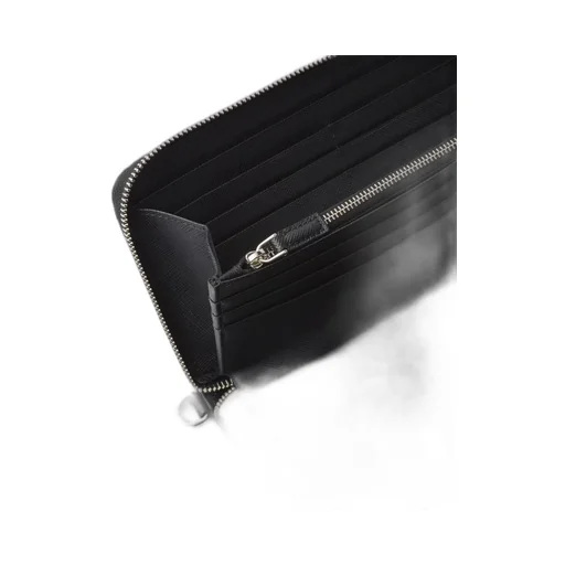 Saffiano leather document holder