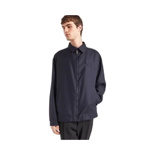 Wool and silk jacket