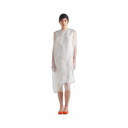 Technical voile dress