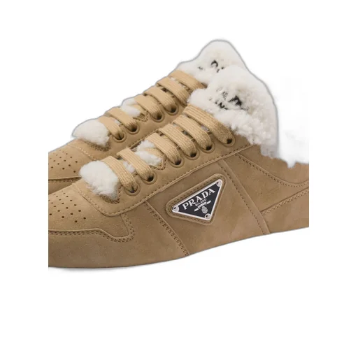 Suede sneakers