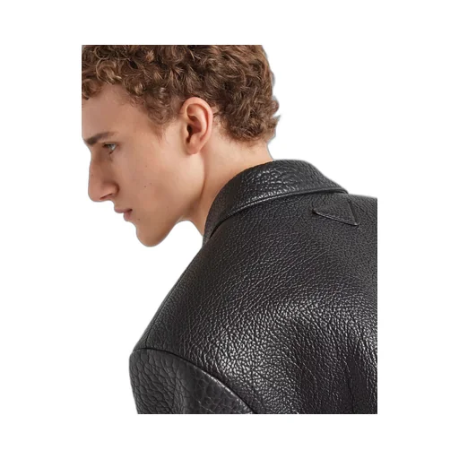 Nappa leather jacket