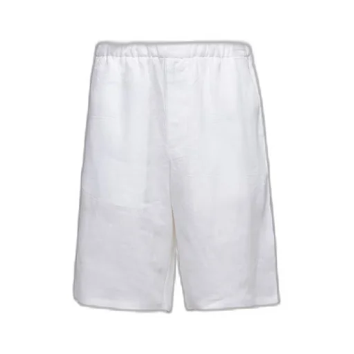 Linen Bermuda shorts