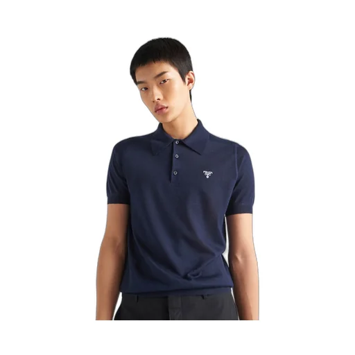 Cashmere polo shirt
