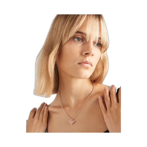 Eternal Gold pendant necklace in pink gold with diamonds